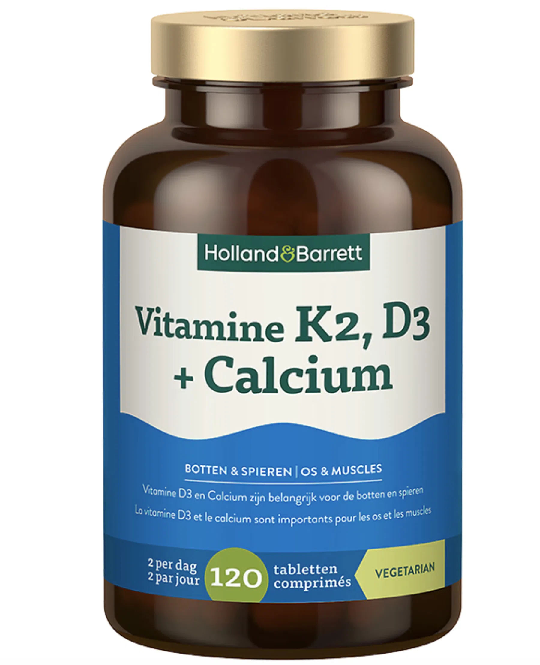 Holland & Barrett Vitamine K2 + D3 + Calcium